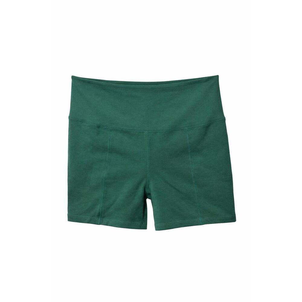 NWT NIA Biker Shorts Womens M Juniper Green High Rise Stretch Athleisure A17